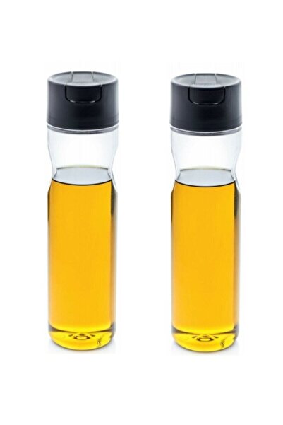 Tupperware Duru Oil Pot 1 Liter 2 Liter Set Black Lid