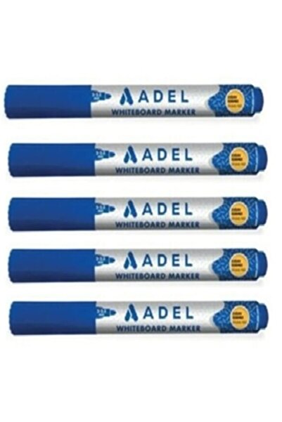 Adel Tahta Kalemi 5 Adet Mavl