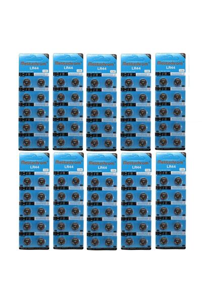 Mettzchrom Lazer Oyuncak Pili Ag13 - Lr44 - Sr44 - A76 1.5v Alkalin Pil 100 A...
