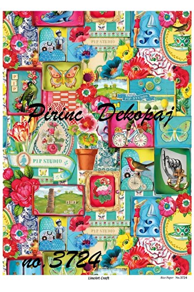 LİNEART Pirinç Dekopaj No:3724