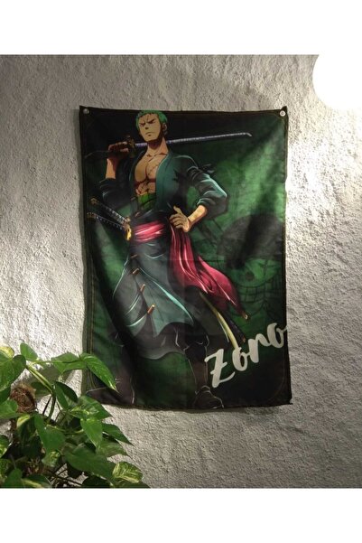 DÜKKAN DESİGN One Piece Roronoa Zoro Duvar Örtüsü