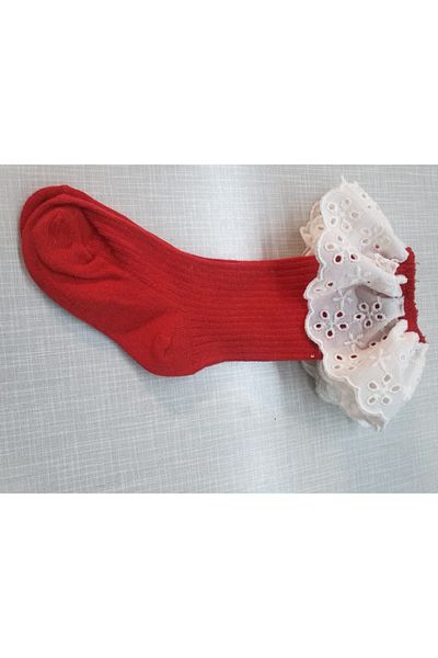 ÖZKARDEŞLER BABY Baby Lace Knee Socks