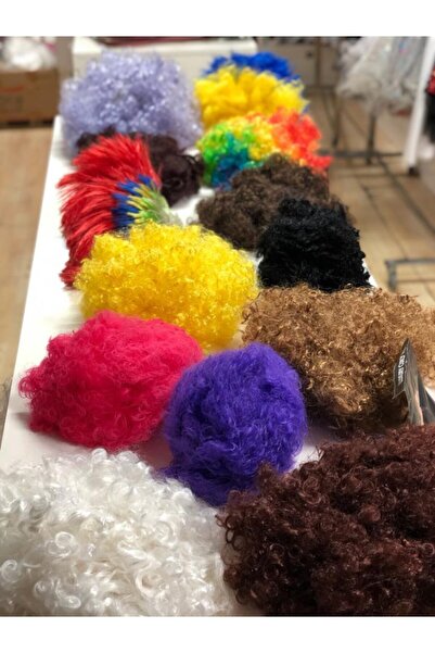 SEDACAN KOSTÜM Mavi Animasyon Parti Ve Palyaço Peruğu