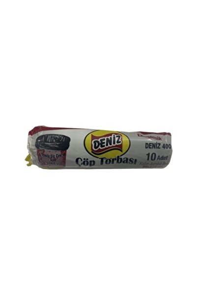 DENİZ Garbage Bag Black Jumbo Thick J400 80 X 110 cm 20 Rolls of 200