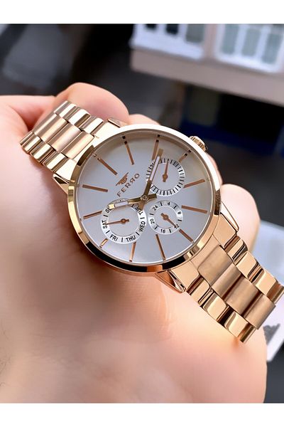 FERRO Original Women's Watch + Bracelet Gift
