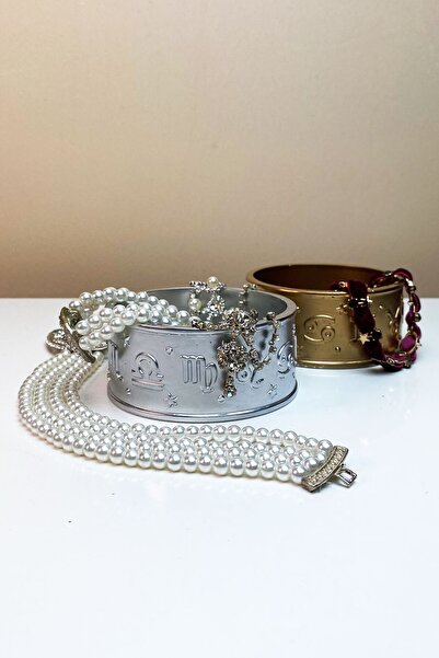 FANTASTİK SANAT ATÖLYESİ Dekoratif Hediyelik 2'li Takı Kutusu Aksesuar Düzenl...