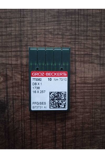 Groz Beckert Dikiş Makinesi Iğnesi Düz Makine Ince Dip No:10