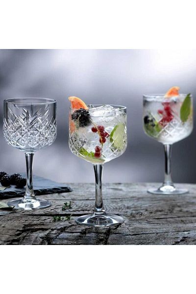 Paşabahçe Timeless Footed Glass (pudding-ice cream-wine-cocktail-soft drink) 2 Pieces 500 Cc