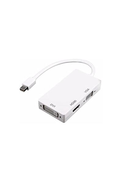 Alfais Marka: Al-4639 Mini Displayport Thunderbolt - Hdmi Vga Dvi Dönüştürücü Adaptör Kategori: Dön