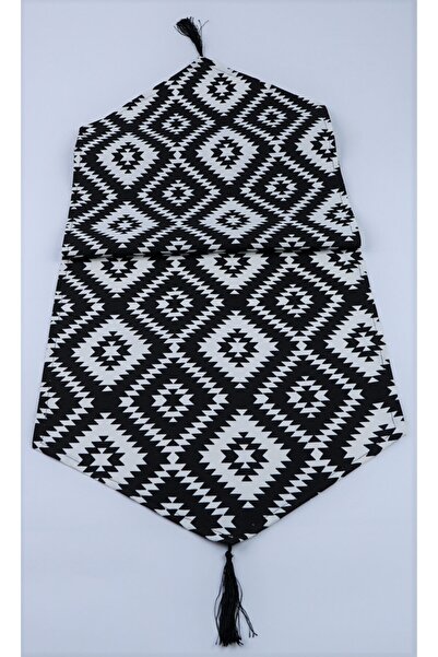 Lovi Home Alergăr cu model de plăci negre