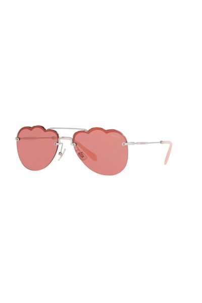 Miu Miu Mıu Mıu 56us 1bc177 Pink Core Collection Sunglasses