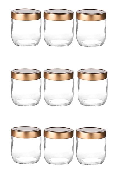 Cosiness 9 Piece Glass Jar Set 425 Ml