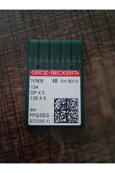 Groz Beckert Dikiş Makinesi Iğnesi Düz Makine Kalın Dip No:14