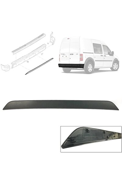 CABU Ford Connect Arka Tampon Alt Deflektör Plastiği 2009-2014