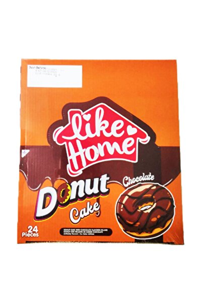 AMERICAN FOOD Like Home Donut Çikolatalı 50gr X24 Adet
