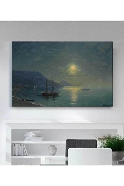 StellaStore Ivan Aivazovsky Mehtapta Yelkenliler Işıklı Tablo