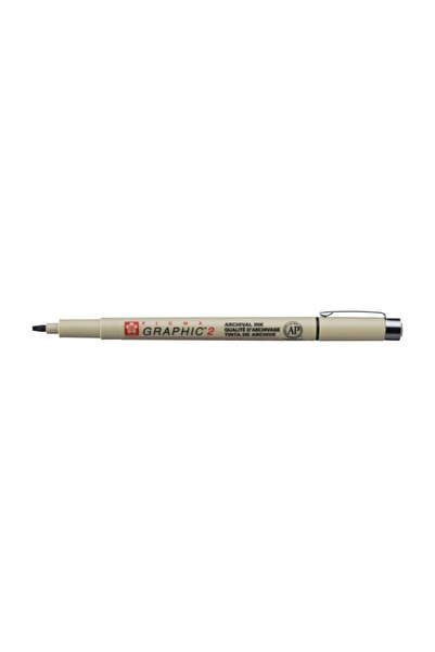 Sakura Pigma: Graphic Straight Cut Graphic Pen: 2.0 Mm