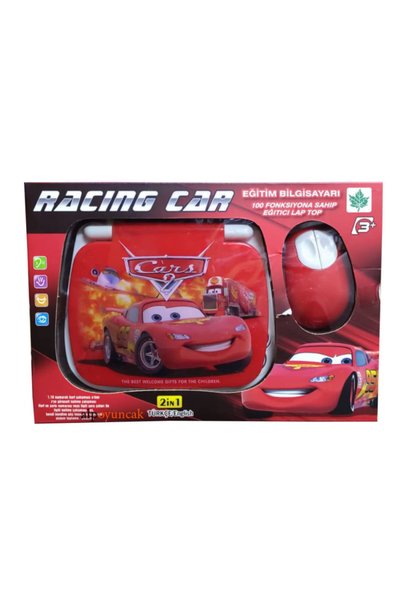 matchbang Oyuncak Şimşek Mcqueen Laptop Türkçe Ingilizce 100 Fonksiyonlu Mauselu
