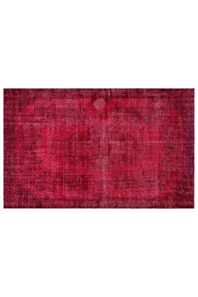 Apex El Dokuması Vintage Yün-pamuk Kırmızı Halı 34736 181 X 283 Cm