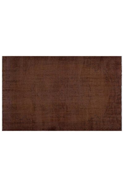 Apex El Dokuması Vintage Yün-pamuk Kahve Halı 23702 160 X 257 Cm