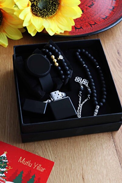 Northwatch Erkek Kol Saati Çakmak Tesbih Bileklik Seti