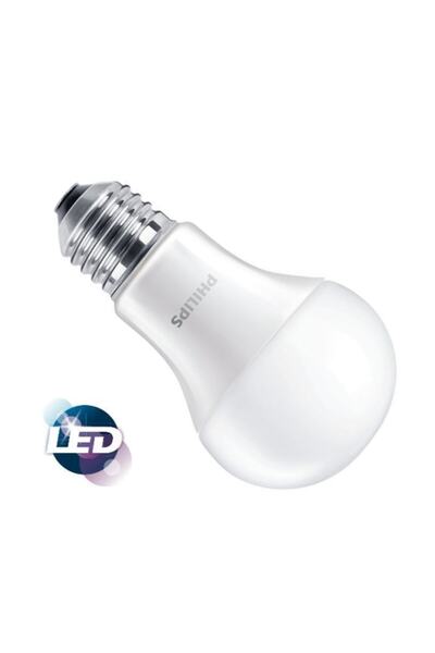 Philips 8w=60w Corepro Led Ampul/parlak Sarı Işık-3000k/806 Lumen/15.000 Saat/e27 Duy