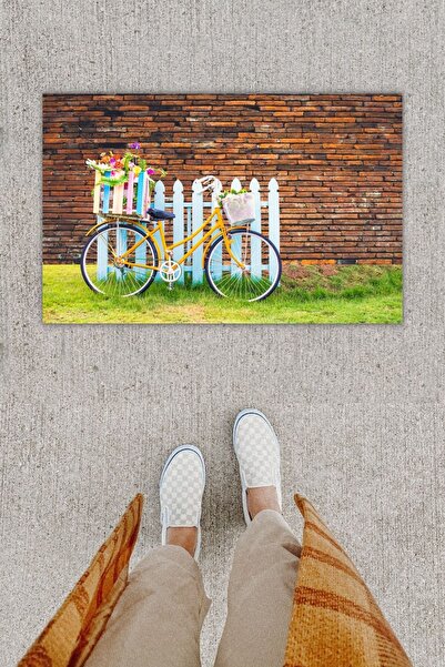 Dormot Home Ψηφιακή εκτύπωση Διακοσμητικό Ποδήλατο Πολύχρωμο Παλάκι Πόρτας