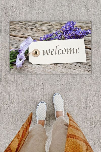 Dormot Home Beige Digital Printed Hooded Mat