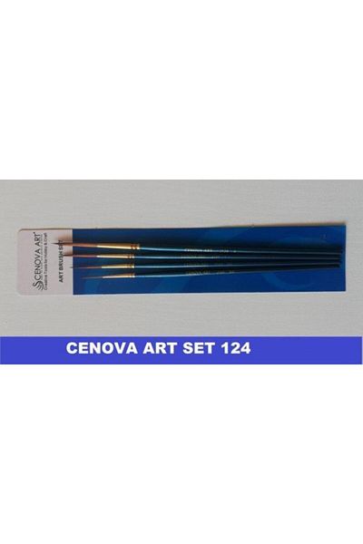 Cenova Art Set of 4 Branch Liner Brushes - 124