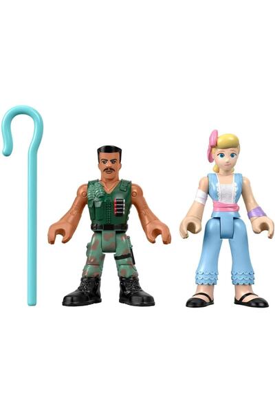 Imaginext Toy Story 4 İkili Figür Seti 8 cm. - Combat Carl - Bo Peep