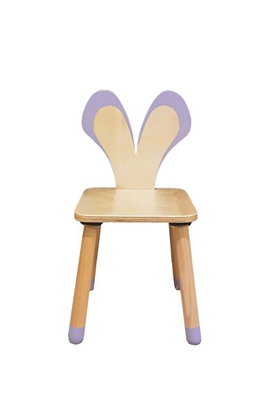 Woodnjoy Wood & Joy Doğal Ahşap Renkli Çocuk Sandalye Fare