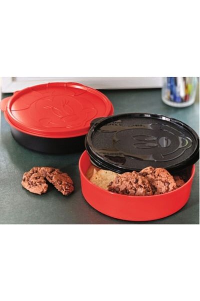 Tupperware Minnie & Mickey Storage Container Set of 2