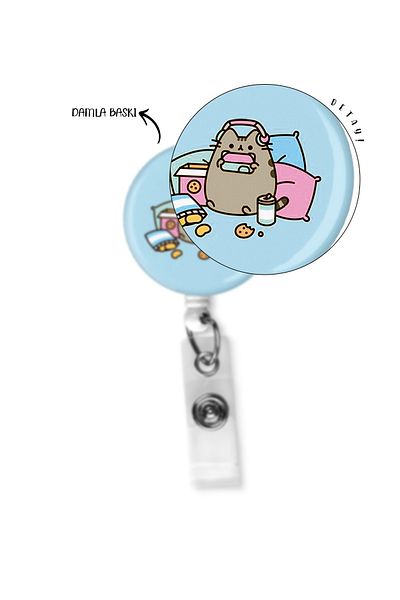 StormiStoretr Χοντρό γάτα Nyan Cat Drop Yoyo Κάρτα καρδιάς