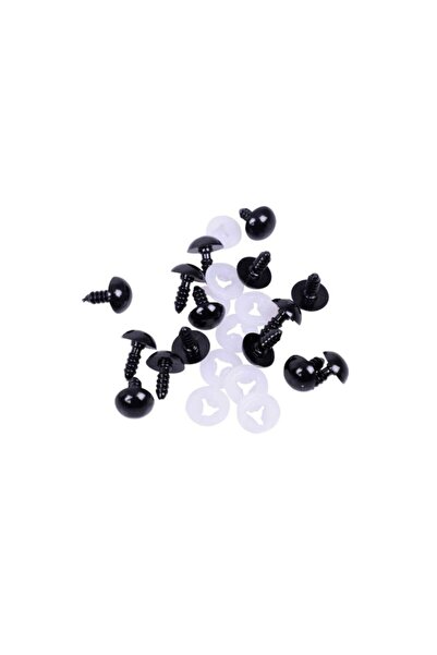 Özene Bezene 50 زوجًا من عيون أميجورومي سوداء مقاس 14 مم