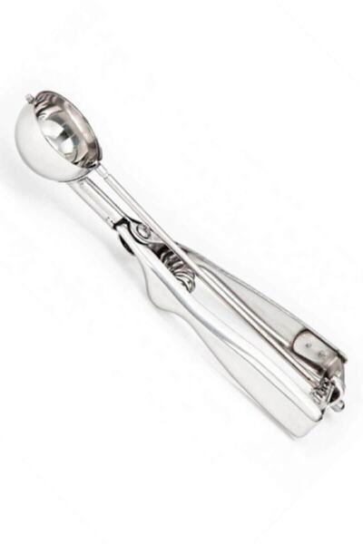 AKCAKESE Stainless Steel Non-Stick Large Ice Cream and Cookie Spoon