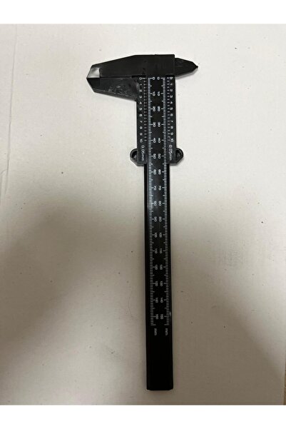 NEF Microblading Ve Kalıcı Makyaj Ölçüm Cetveli Kumpas Siyah Kalıcı Kaş Ölçümü