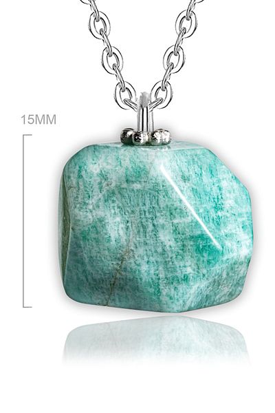Tesbih Atölyesi Certified Raw Unprocessed Natural Aquamarine Stone Necklace