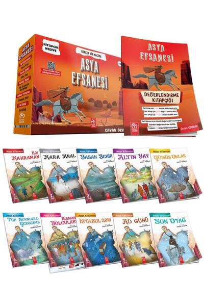 Model Yayınları 3.ve 4.sınıflar Için Asya Efsanesi 10'lu Hikaye Seti (kitapsa...