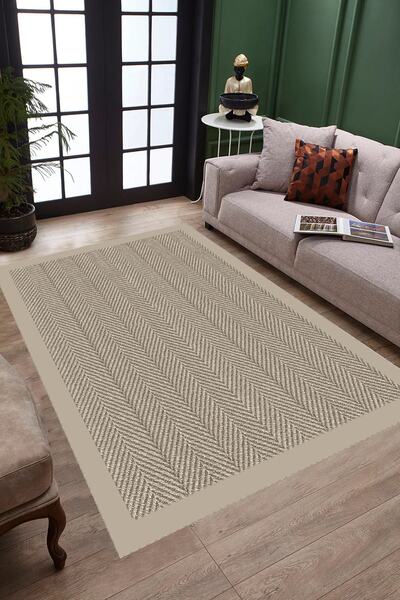 VİOLA CONCEPT Dijital Baskılı Kaymaz Tabanlı Yıkanabilir Salon Halısı Mutfak ...