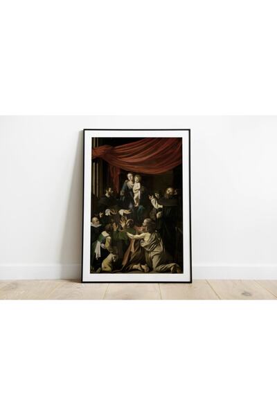 Pegziz Caravaggio Sanatsal Duvar Dekorasyon Poster 60x90cm.