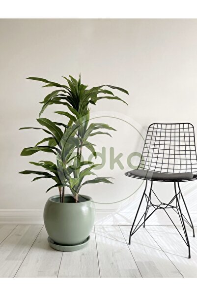 odka 20litre Küre Saksı Tabaklı 27cmx27cm Mint