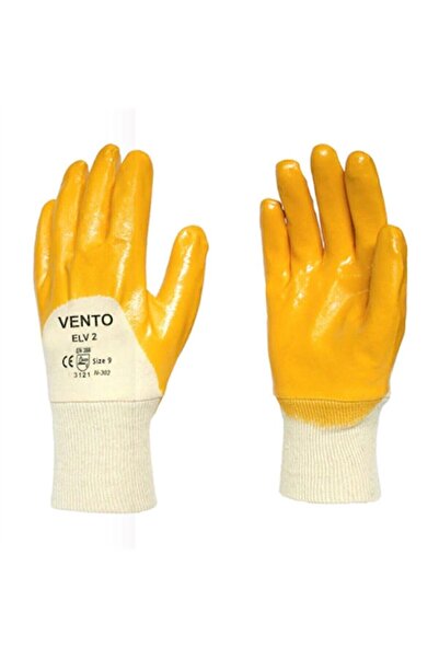 VENTO Sarı Nitril Iş Eldiveni Elv 2