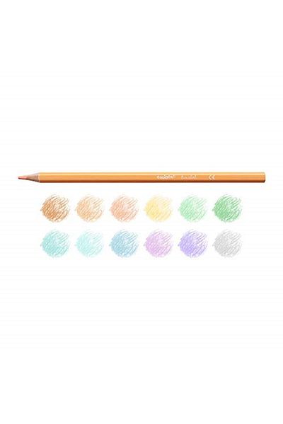 CARIOCA Pastel Colors 12 Window Dry Crayons