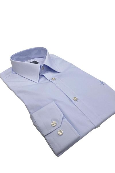 Sarar Εντάσεις Slim Fit γαλάζιο πουκάμισο