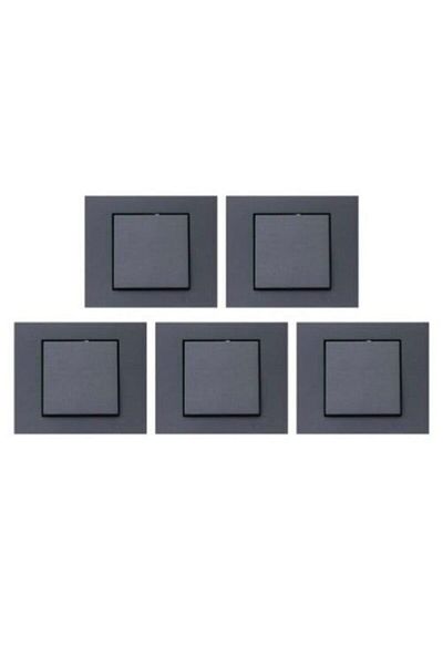 OVİVO Grano Smoked Switch 5 Pack (Frame Included)