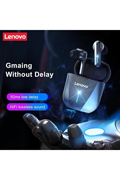 LENOVO Xg01 Tws Kulakiçi Kablosuz Bluetooth 5.0 Kulaklık E-spor Oyun Anc Gürültü Azaltma Pembe