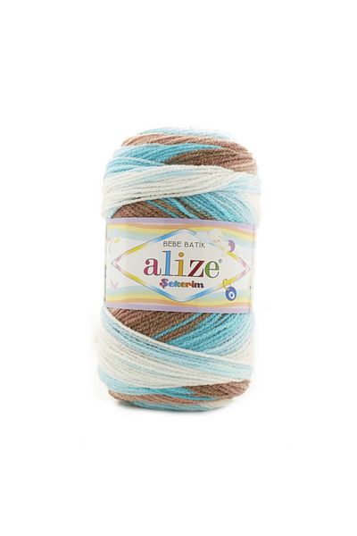 Alize Bebe Batik Şekerim Blue 5 Pieces Colar: 6320