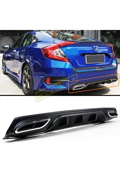 Carmind Honda Civic Fc5 Standart Difüzör Piano Black 2016-2020