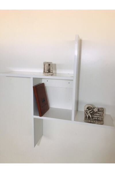 İDA KÖRFEZ AHŞAP Çok Amaçlı Duvar Rafı