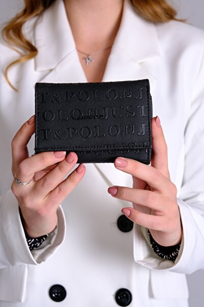 Just Polo محفظة نسائية صغيرة بغطاء مغناطيسي وسحاب Pbu1002